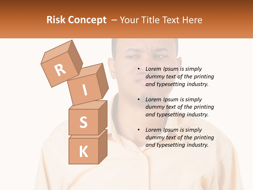 Temperature Switch House PowerPoint Template