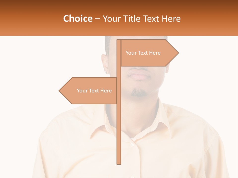 Temperature Switch House PowerPoint Template