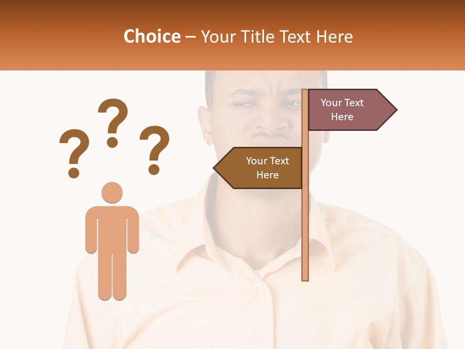 Temperature Switch House PowerPoint Template