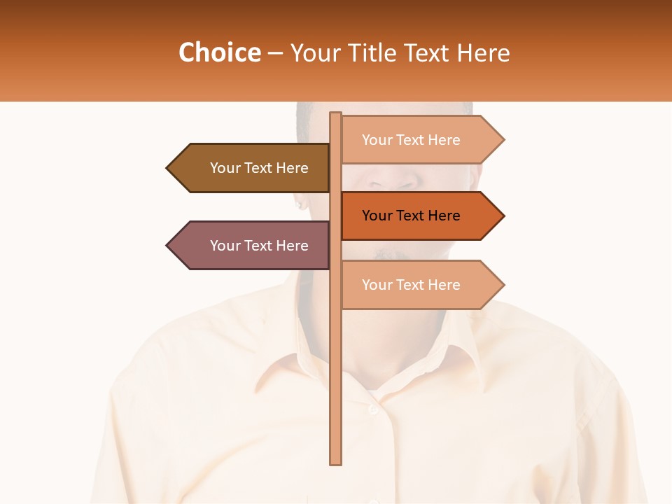 Temperature Switch House PowerPoint Template