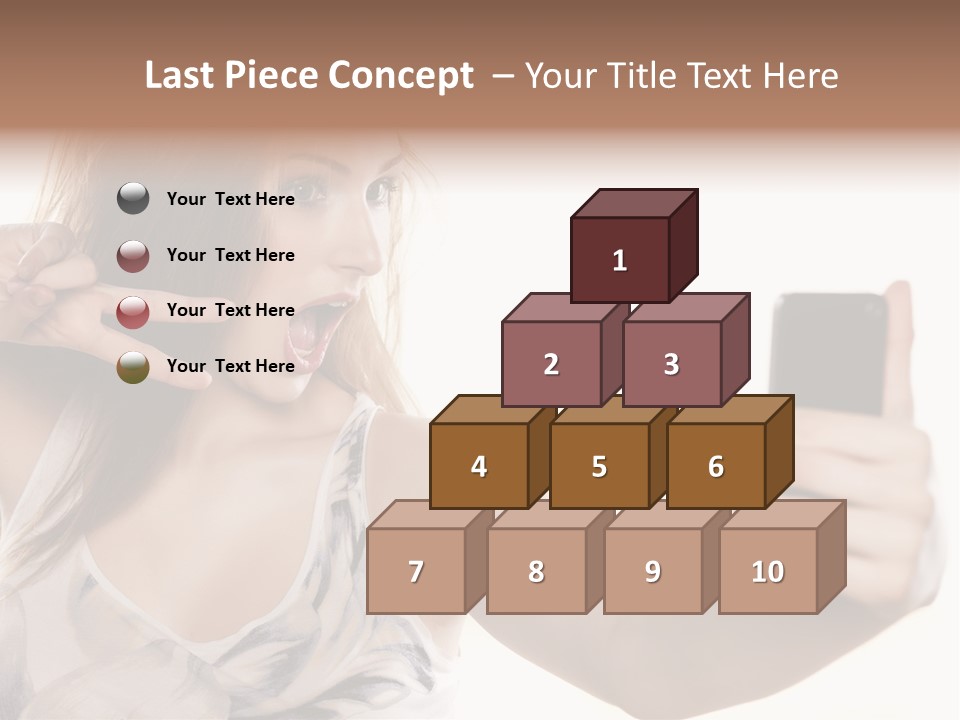 Part System White PowerPoint Template