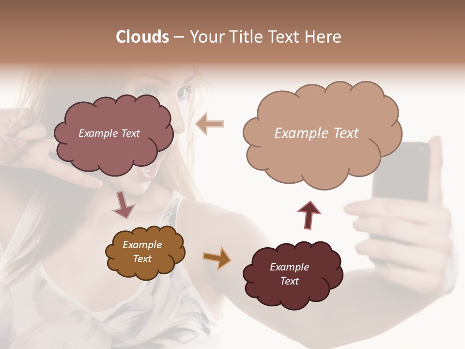 Part System White PowerPoint Template