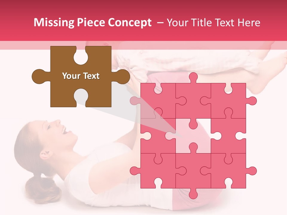 Supply White Air PowerPoint Template