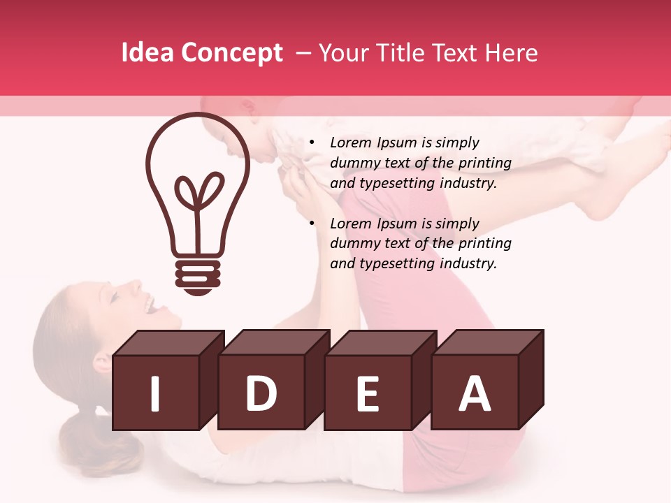 Supply White Air PowerPoint Template