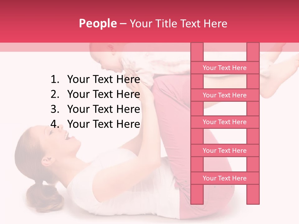Supply White Air PowerPoint Template