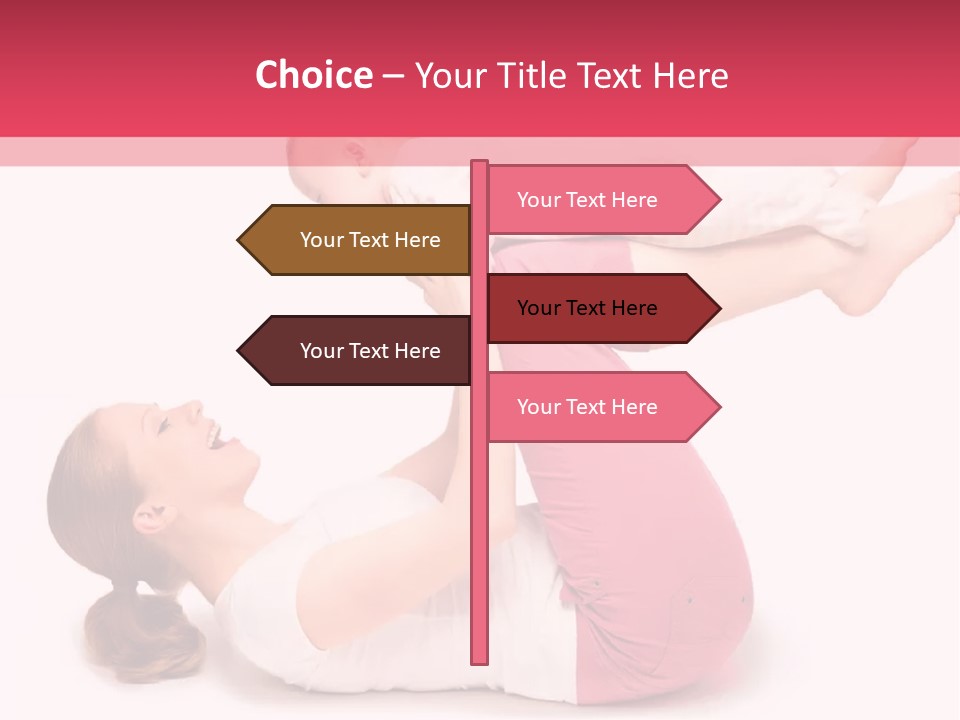 Supply White Air PowerPoint Template