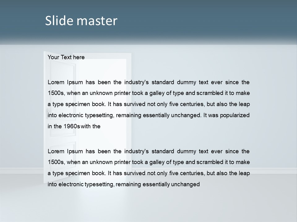 Unit Air Temperature PowerPoint Template