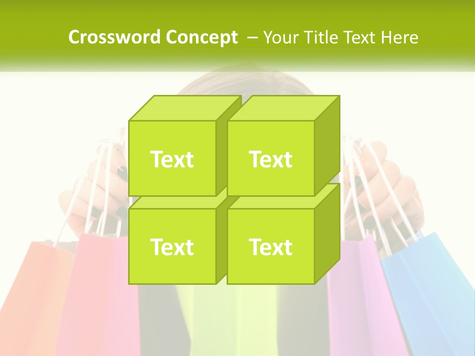 White Air Electricity PowerPoint Template