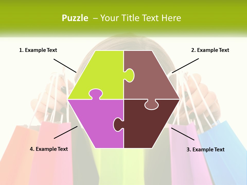 White Air Electricity PowerPoint Template