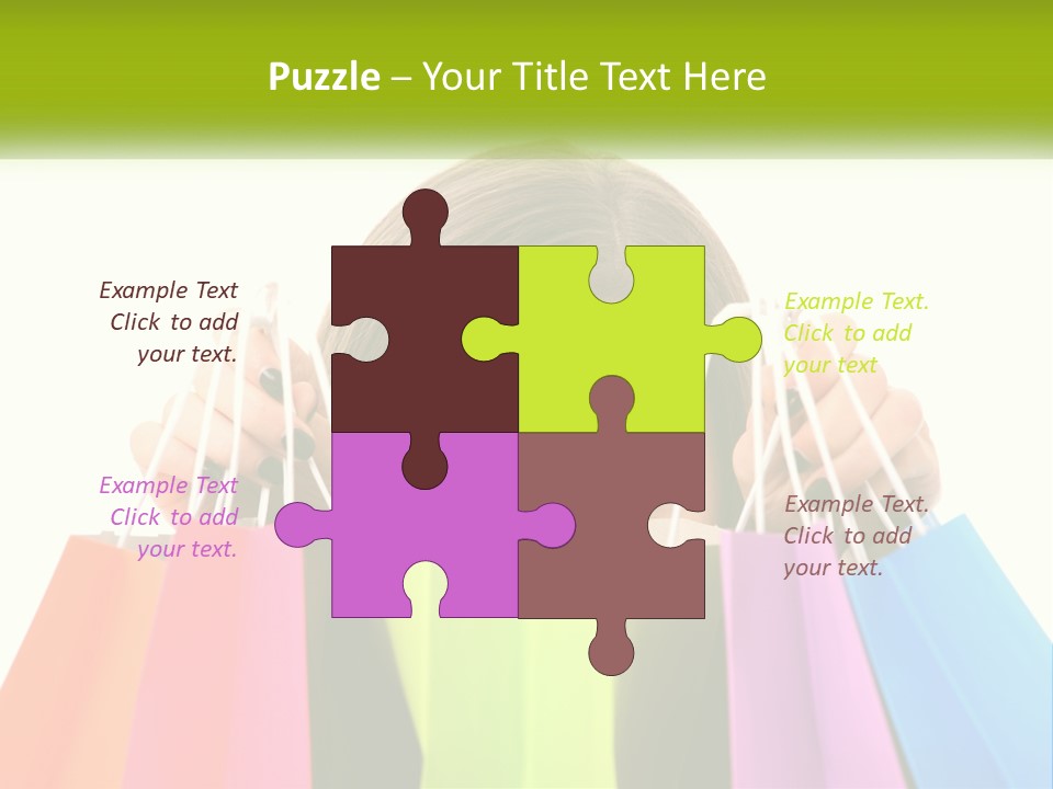 White Air Electricity PowerPoint Template