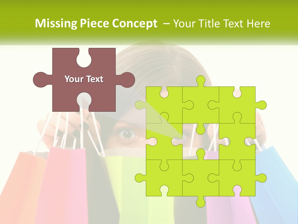 White Air Electricity PowerPoint Template