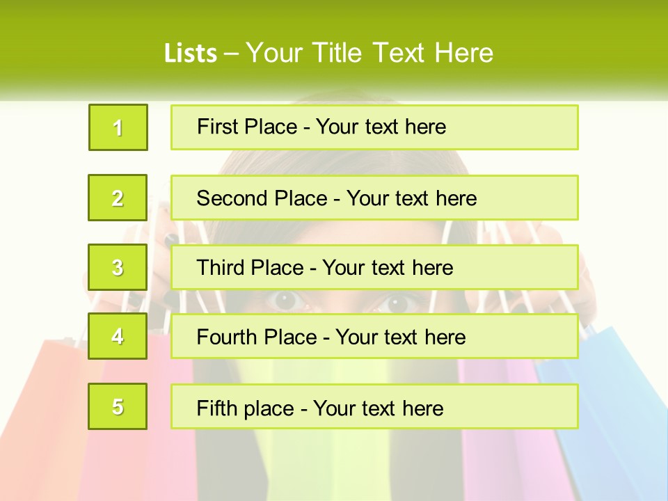 White Air Electricity PowerPoint Template