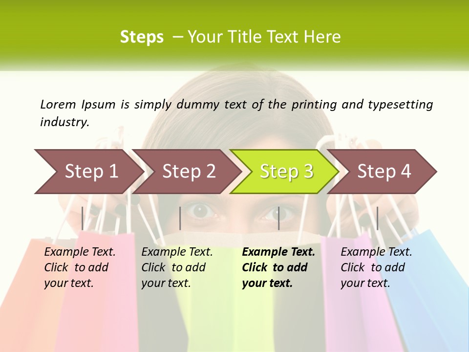 White Air Electricity PowerPoint Template