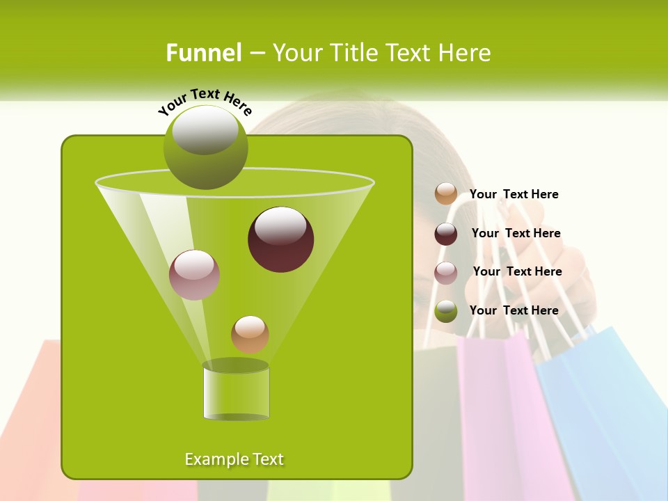 White Air Electricity PowerPoint Template