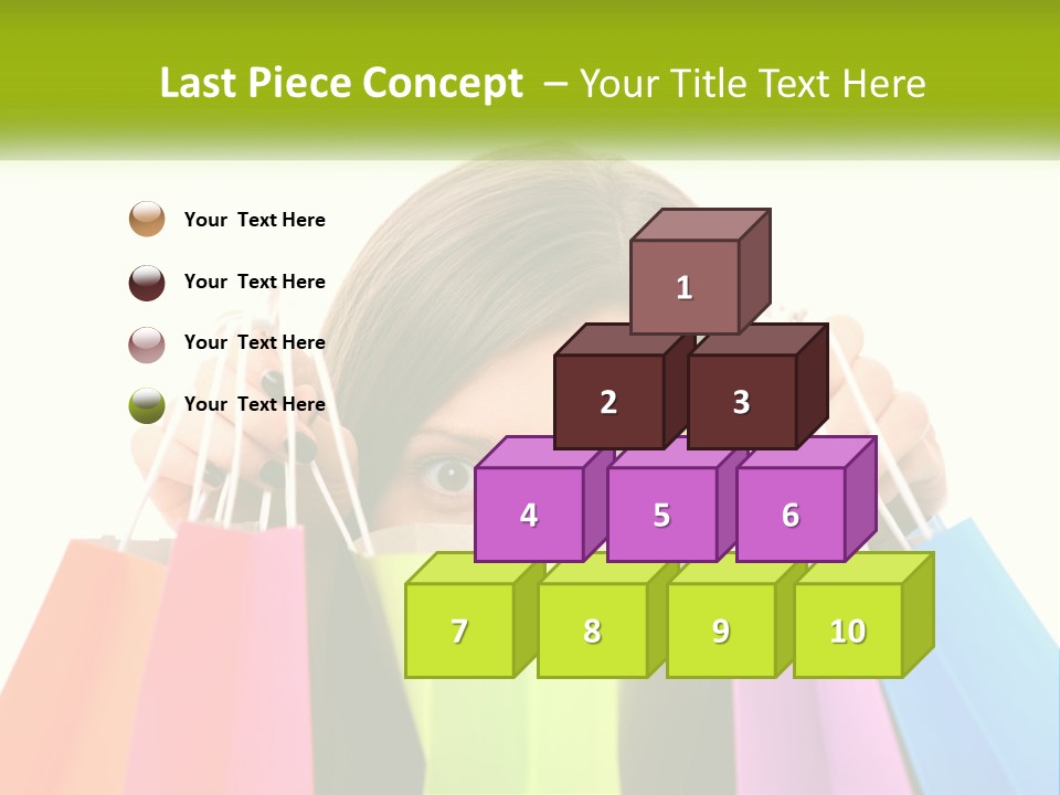 White Air Electricity PowerPoint Template