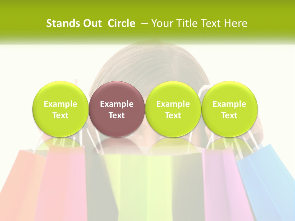 White Air Electricity PowerPoint Template