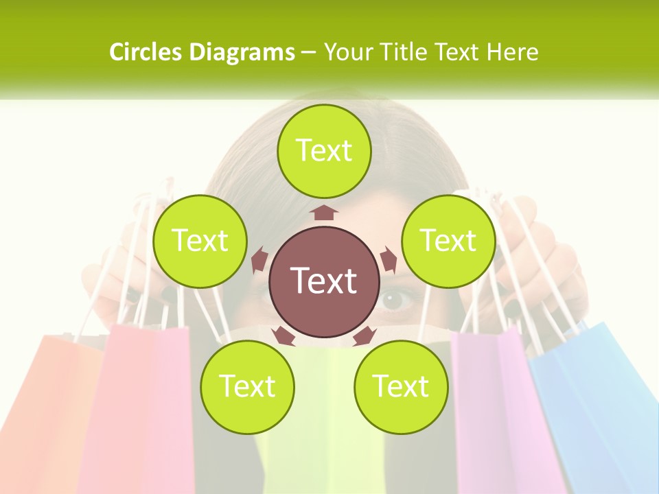 White Air Electricity PowerPoint Template