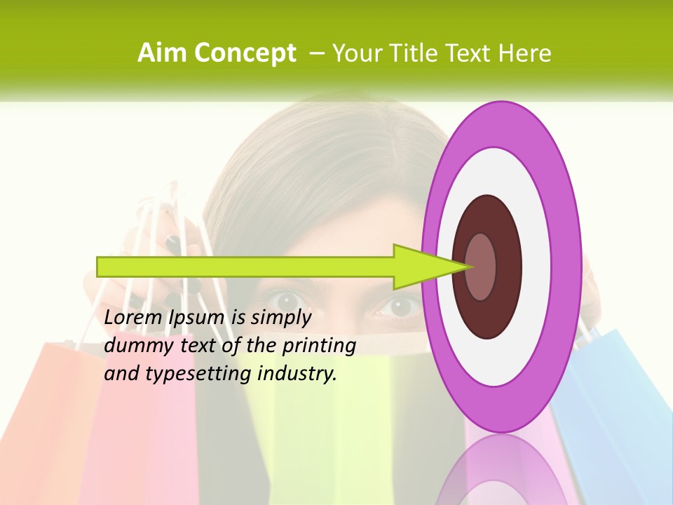 White Air Electricity PowerPoint Template