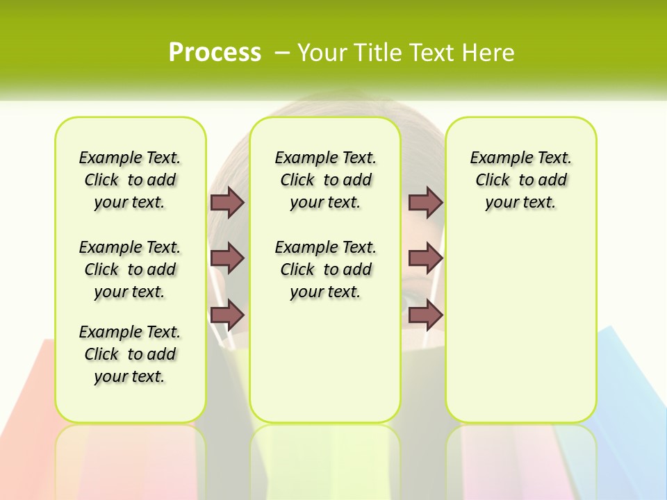 White Air Electricity PowerPoint Template