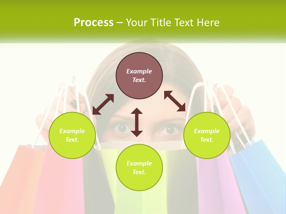 White Air Electricity PowerPoint Template