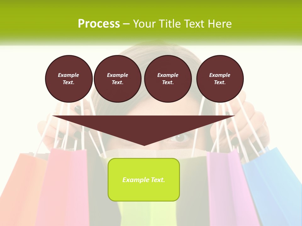 White Air Electricity PowerPoint Template