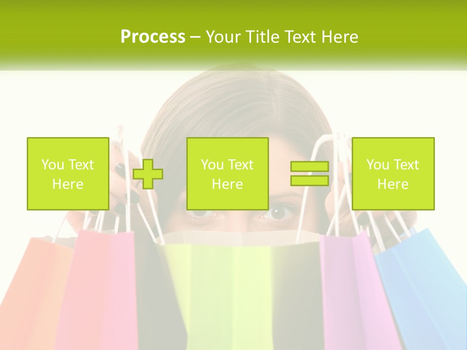 White Air Electricity PowerPoint Template