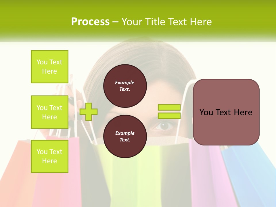 White Air Electricity PowerPoint Template