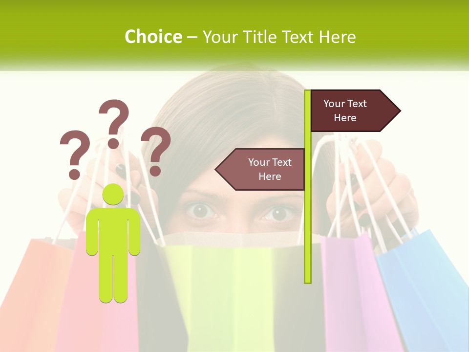 White Air Electricity PowerPoint Template