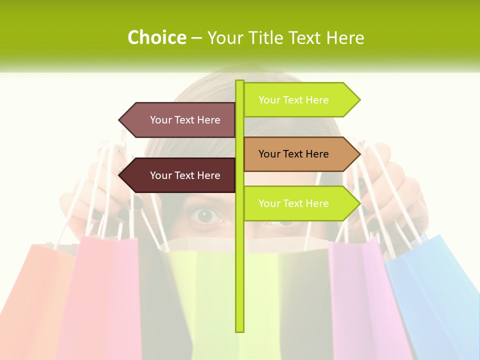 White Air Electricity PowerPoint Template