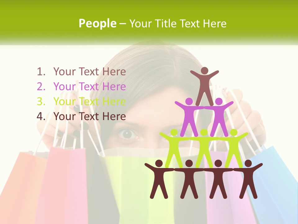 White Air Electricity PowerPoint Template