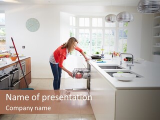 Industry White Unit PowerPoint Template
