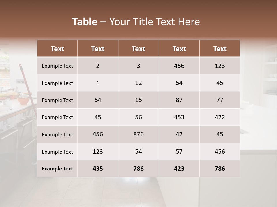 Industry White Unit PowerPoint Template