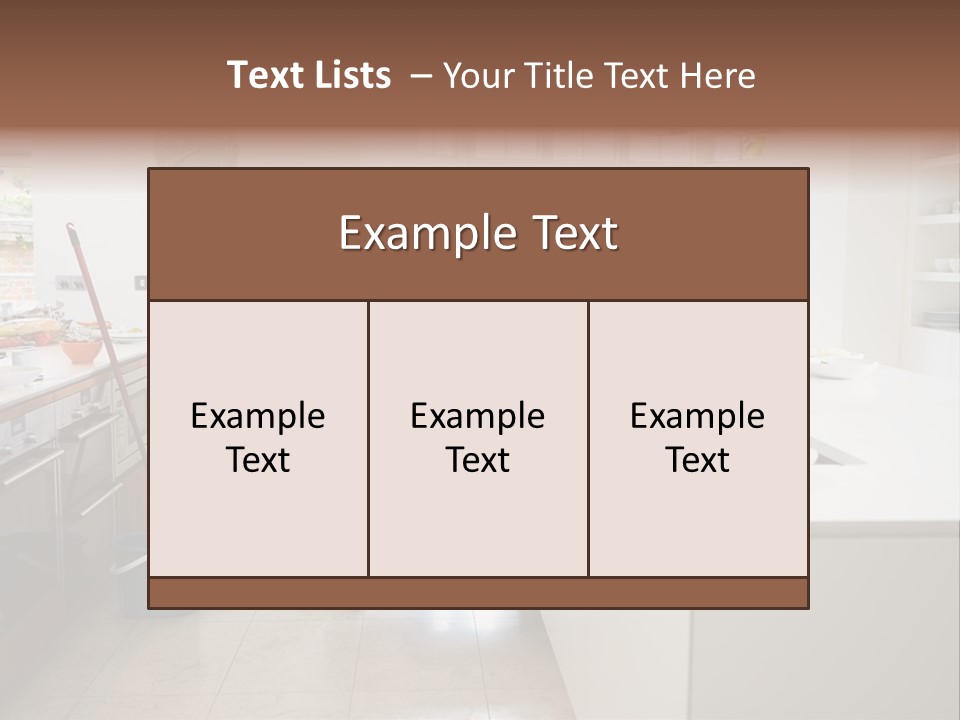Industry White Unit PowerPoint Template