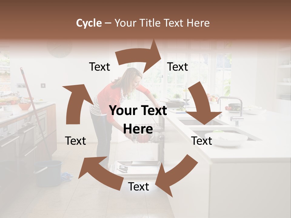 Industry White Unit PowerPoint Template