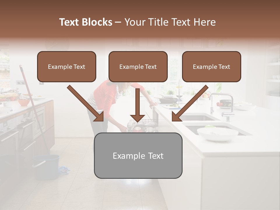 Industry White Unit PowerPoint Template