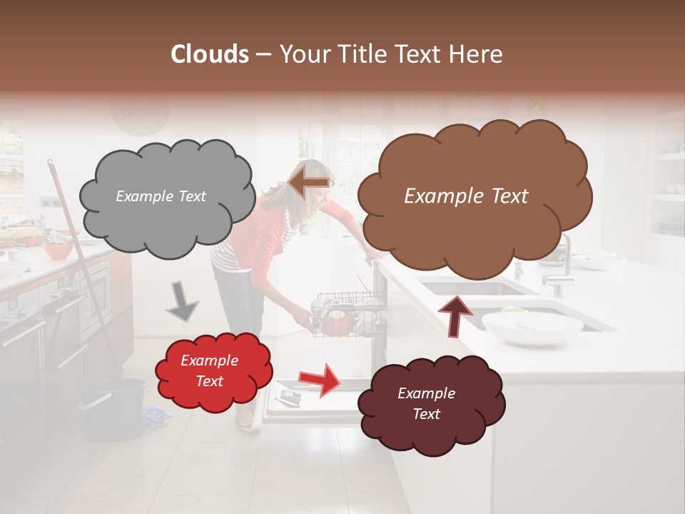 Industry White Unit PowerPoint Template