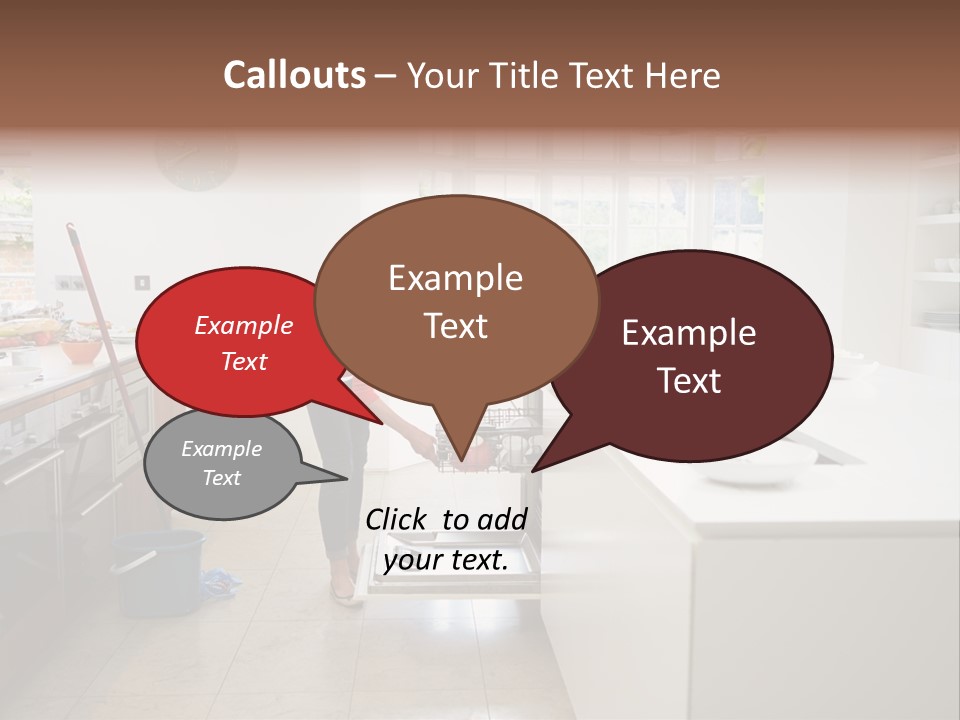 Industry White Unit PowerPoint Template