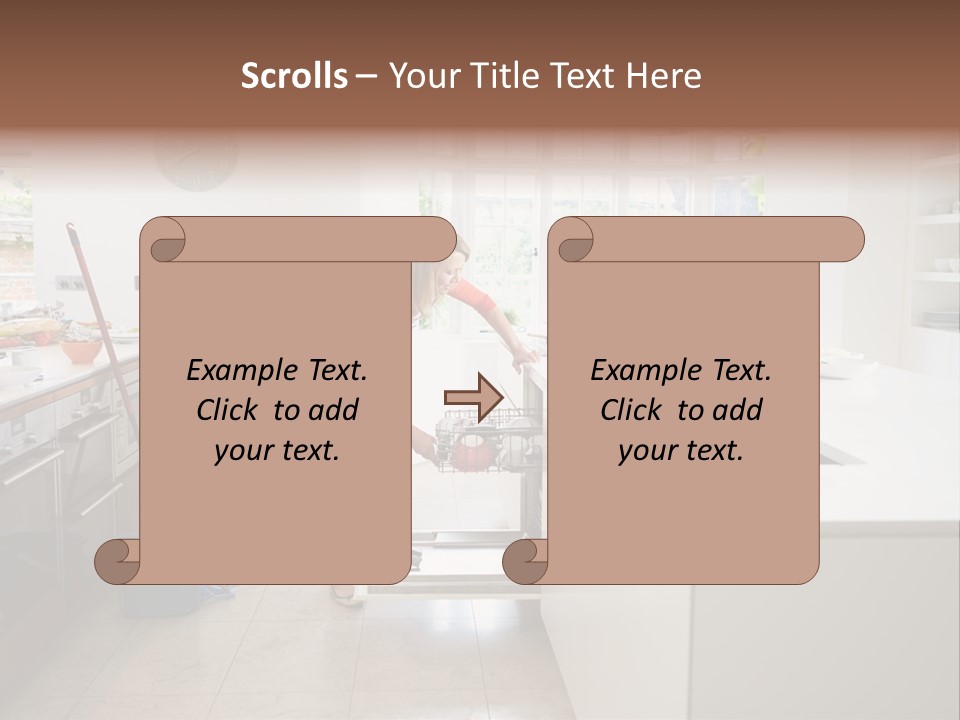 Industry White Unit PowerPoint Template