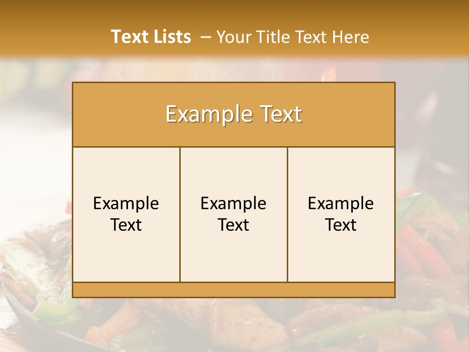 Unit Home Part PowerPoint Template