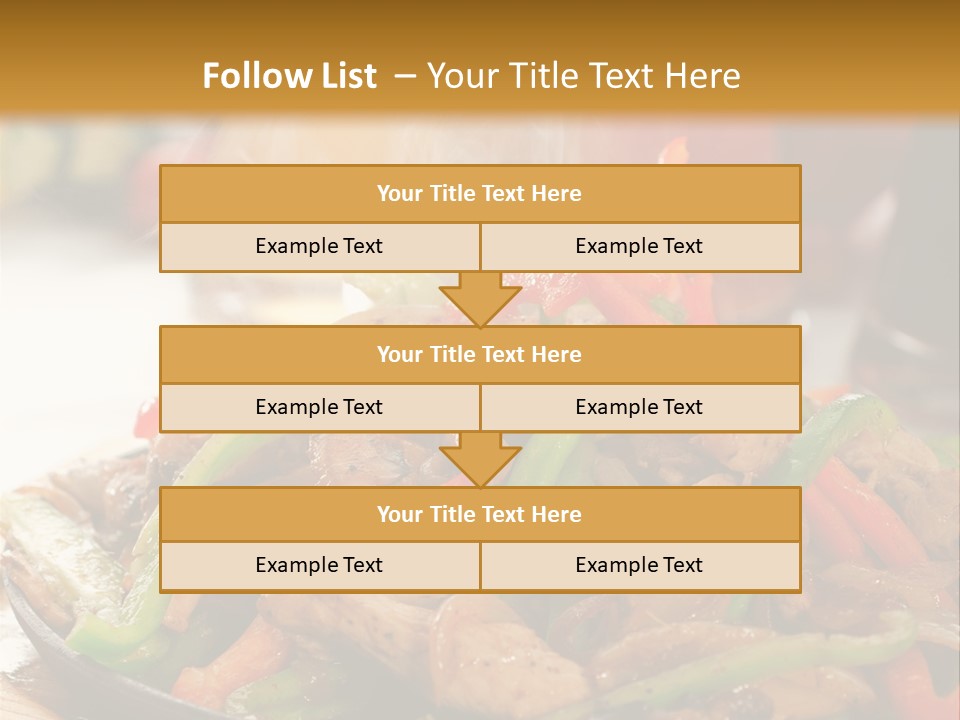 Unit Home Part PowerPoint Template