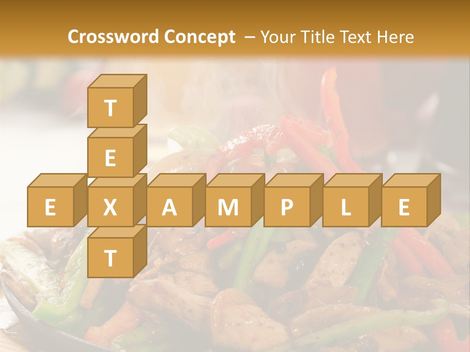 Unit Home Part PowerPoint Template