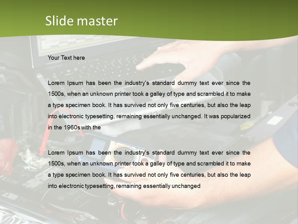 Cooling Part Cool PowerPoint Template