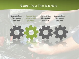 Cooling Part Cool PowerPoint Template