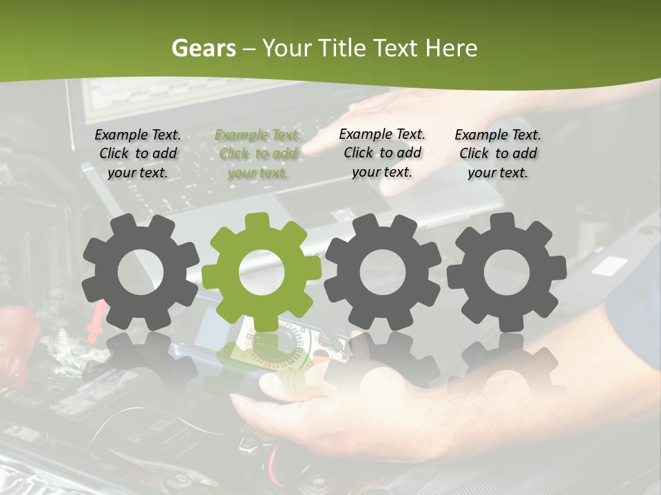 Cooling Part Cool PowerPoint Template