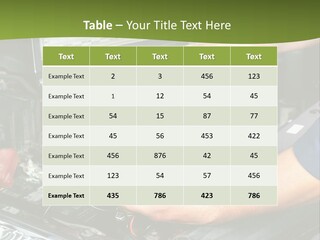 Cooling Part Cool PowerPoint Template