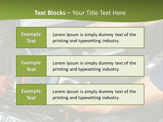 Cooling Part Cool PowerPoint Template