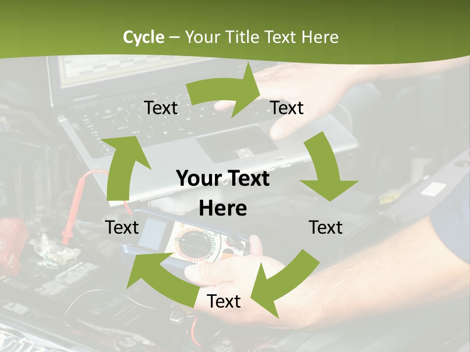 Cooling Part Cool PowerPoint Template