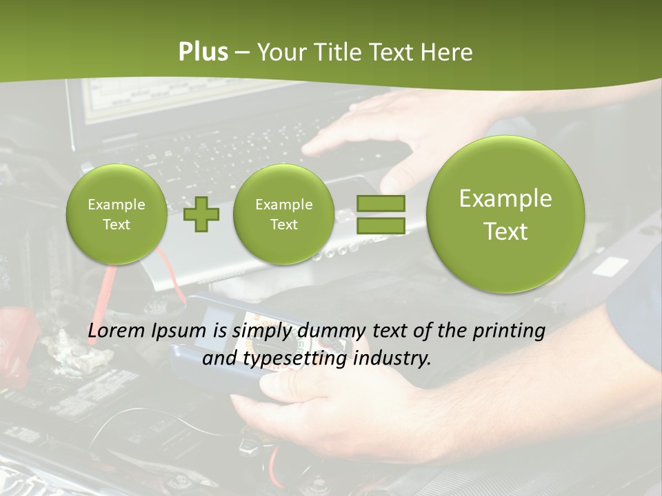 Cooling Part Cool PowerPoint Template