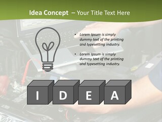 Cooling Part Cool PowerPoint Template