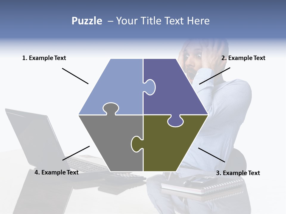 System White Remote PowerPoint Template
